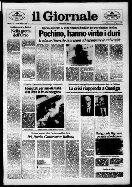 Il giornale : quotidiano del mattino